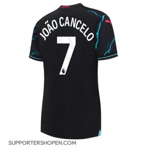 Manchester City Joao Cancelo #7 Tredje Matchtröja Dam 2023-24 Kortärmad